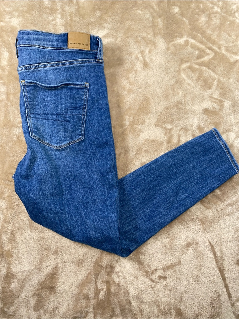 American Eagle Outfitters Women’s Skinny Jeans - Classic Blue Wash